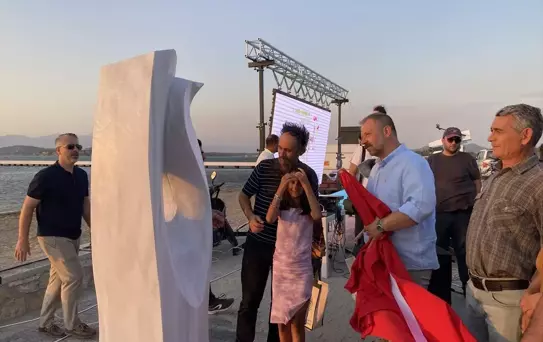 Uluslararası Heykel Sempozyumu Gömeç'te Gerçekleşti