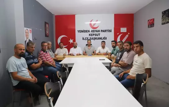 Yeniden Refah Partisi Kepsut'ta İstifa Şoku