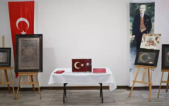 Başkentte, 'Toprak ve Bayrak' sergisi açıldı