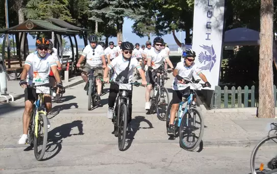 Beyşehir'de Bisiklet Festivali Coşkusu