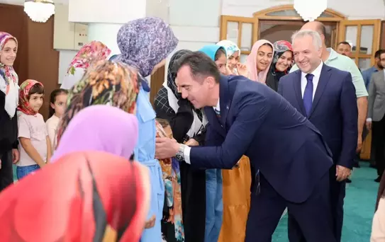 Vali Karakaya, Kur'an Kursu Öğrencileriyle buluştu