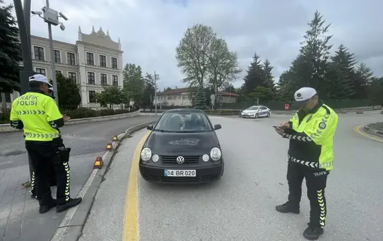 Bolu'da 35 Bin Araç Denetlendi