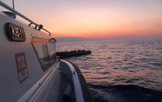 Ayvacık'ta 34 Düzensiz Göçmen Yakalandı