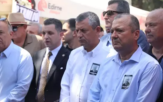 Özgür Özel, Muharrem Aygun'un Cenaze Törenine Katıldı
