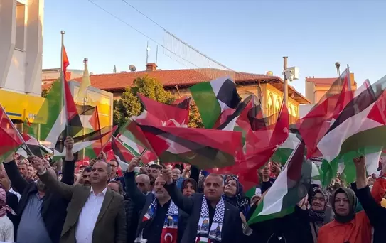 Çorum'da Filistin Dayanışma Yürüyüşü