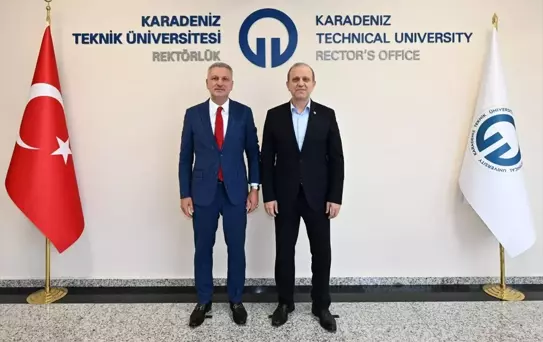 Oktay Saral'dan KTÜ Ziyareti