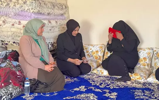 Cumhurbaşkanı Erdoğan'ın 'Terörsüz Türkiye' mektubu Van'daki şehit ailesine ulaştı