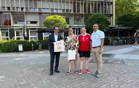 Dicle Üniversitesi'nden Hamburg'a Ziyaret
