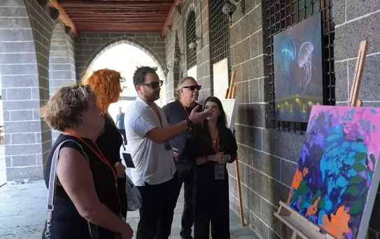 Diyarbakır'da Uluslararası Sanat Sergisi
