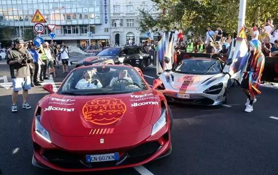 Gumball 3000 Rallisi Belgrad'a Ulaştı