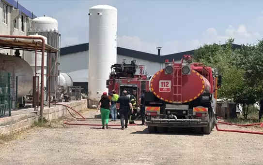 Elazığ'da Gaz Tesisinde Patlama