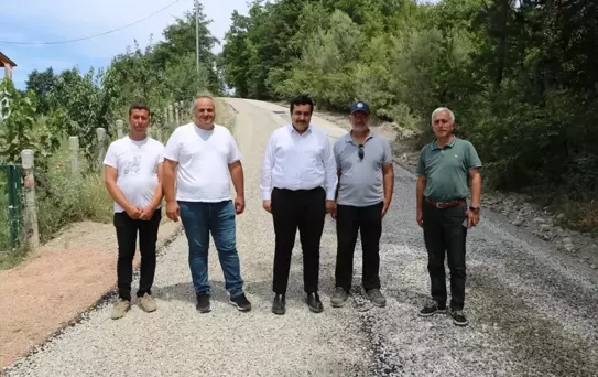 Erfelek'te Asfaltlama Çalışmaları Devam Ediyor