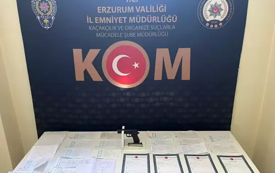 Erzurum'da Tefecilik Operasyonu