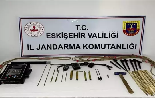 Günyüzü'nde Kaçak Kazı Operasyonu