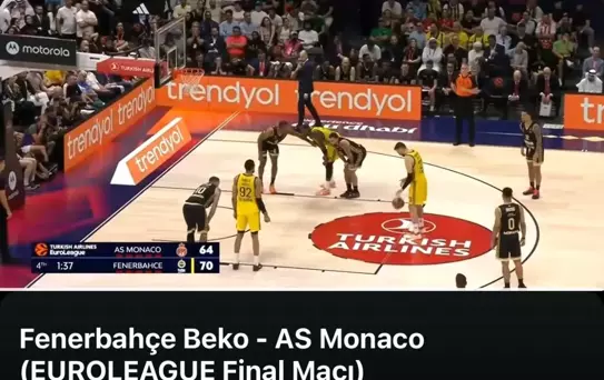 Kocaeli Büyükşehir Belediyesi'nden EuroLeague Finali'nde Rekor İzlenme