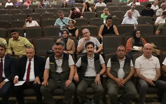 Gaziantep'te öğretmenlere orman yangınlarıyla ile ilgili eğitim verildi