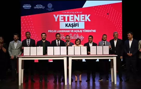 Gaziantep'te Yetenek Kaşifi Projesi Başladı
