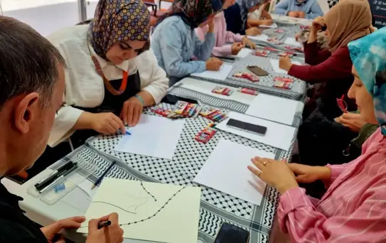 KADEM'den Gazze'ye Sanat Desteği