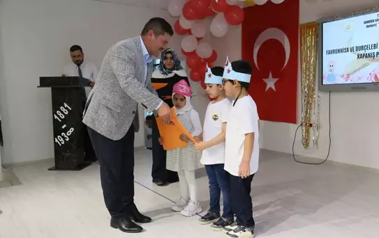 Gemerek'te 4-6 yaş Kur'an kursu öğrencilerine yönelik mezuniyet töreni düzenlendi