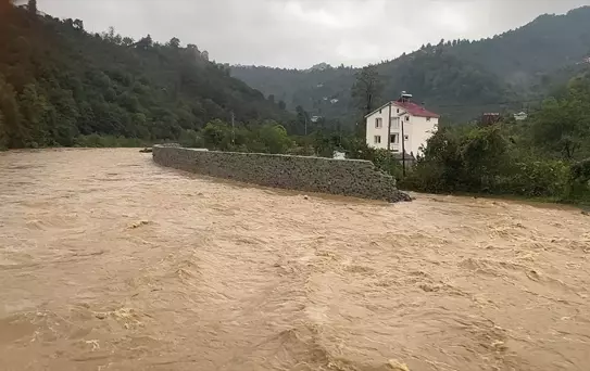 Giresun'da Sağanak ve Heyelan
