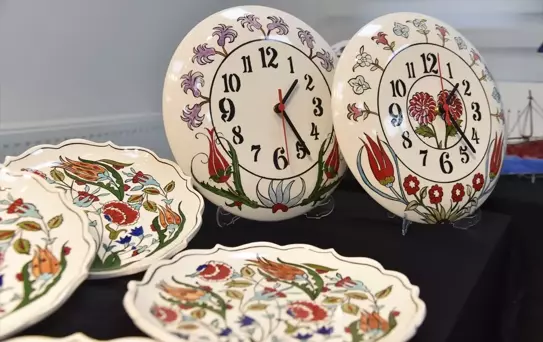 Görele'de Çini Sergisi Açıldı