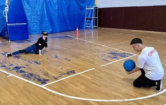 Engelli Öğretmen Golbolda Şampiyonluk Peşinde