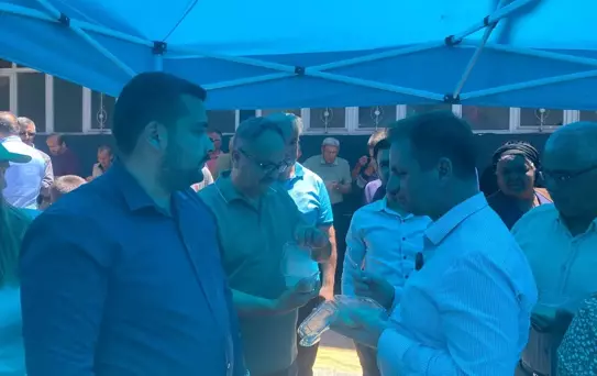 Gülnar'da Aşure İkramı
