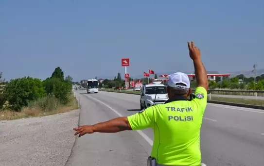 Gümüşhacıköy'de Trafik Denetimleri