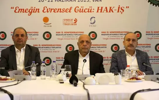 HAK-İŞ'ten İran'a Destek