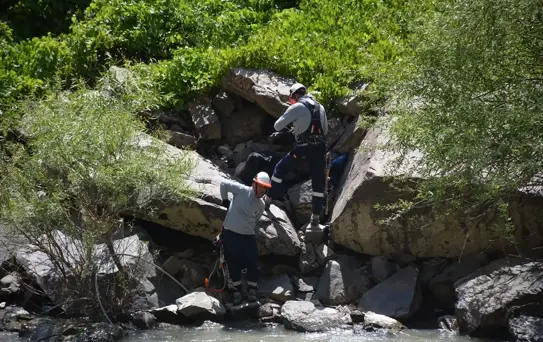 Rafting Botuyla Elektrik Arızası Giderildi