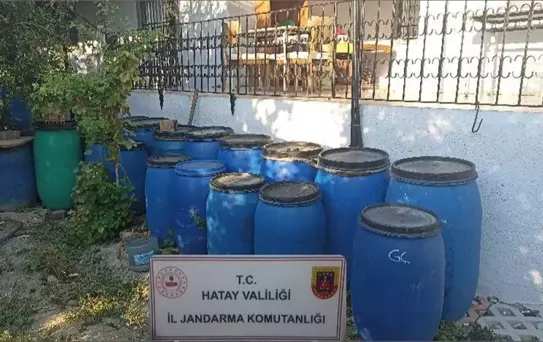 Hatay'da 5 Bin Litre Sahte İçki Ele Ge geçti