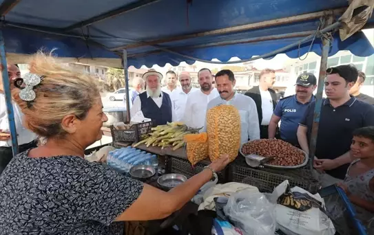 Vali Masatlı Samandağ'da Esnaf Ziyareti