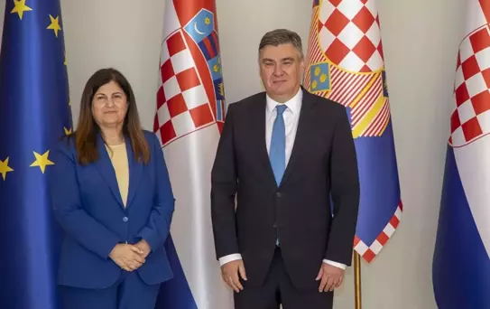 Hırvatistan'dan Filistin'e Destek