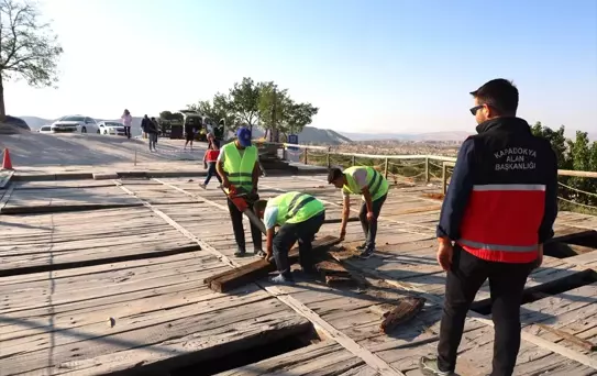 Üç Güzeller'de Yenileme Çalışmaları
