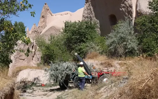 Kapadokya'da Doğal Doku Koruma Çalışması