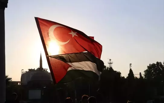Kayseri'de Filistin İçin Protesto