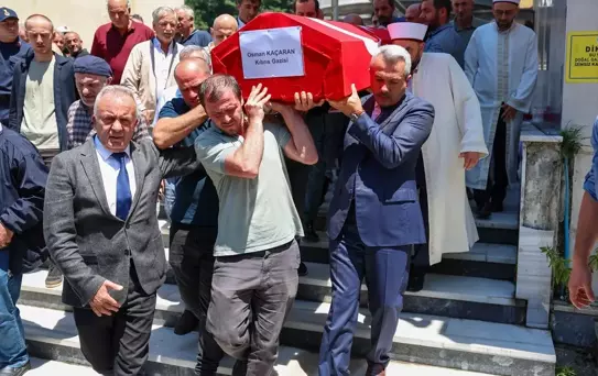Kıbrıs Gazisi Osman Kaçaran Rize'de Defnedildi