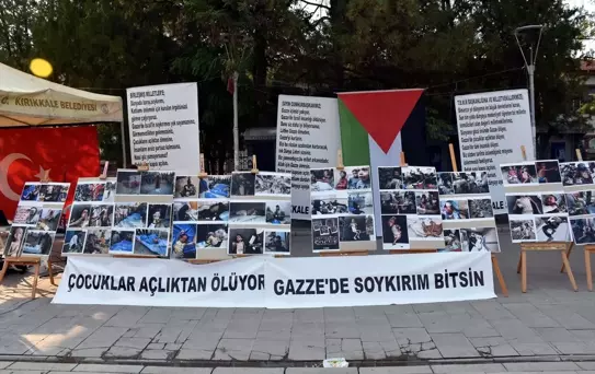 Kırıkkale'de Gazze'ye Destek İmza Kampanyası