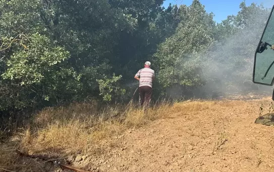 Lüleburgaz'da Yangın Kontrol Altına Alındı