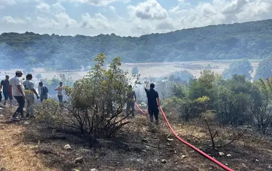 Kırklareli'nde Orman Yangını Söndürüldü