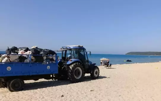 Saros Körfezi'nde 200 Ton Atık Toplandı