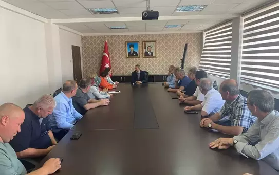 Yeni Kaymakam Özderin'e Ziyaretler Devam Ediyor
