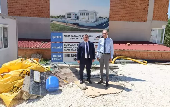 Vize'de Yeni Anaokulu İnşaatı İncelendi