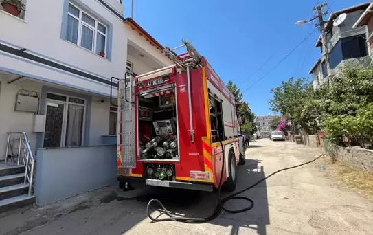Körfez'de Apartmanda Yangın