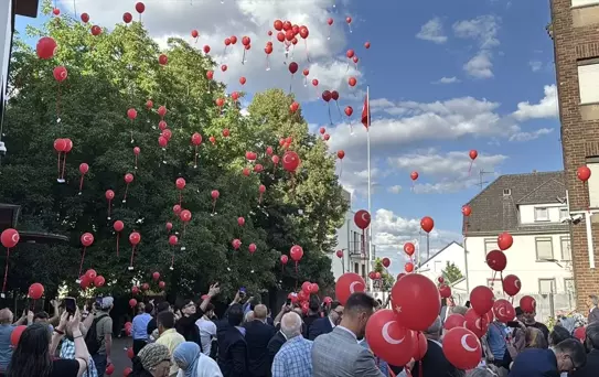 Köln'de, 15 Temmuz Demokrasi ve Milli Birlik Günü anma programı yapıldı