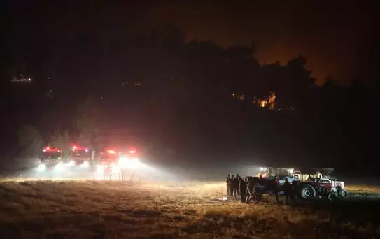Köyceğiz'de Orman Yangınına Müdahale