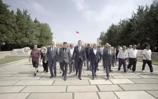 Lalapaşa Heyeti Anıtkabir'i Ziyaret Etti