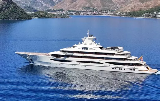 Ultra Lüks 'Alaiya' Yatı Marmaris'ten Ayrıldı
