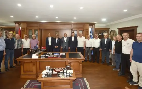 MHP Trabzon İl Başkanı TESOB'u Ziyaret Etti