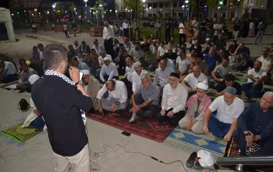 Muş'ta Filistin'e Destek Açıklaması